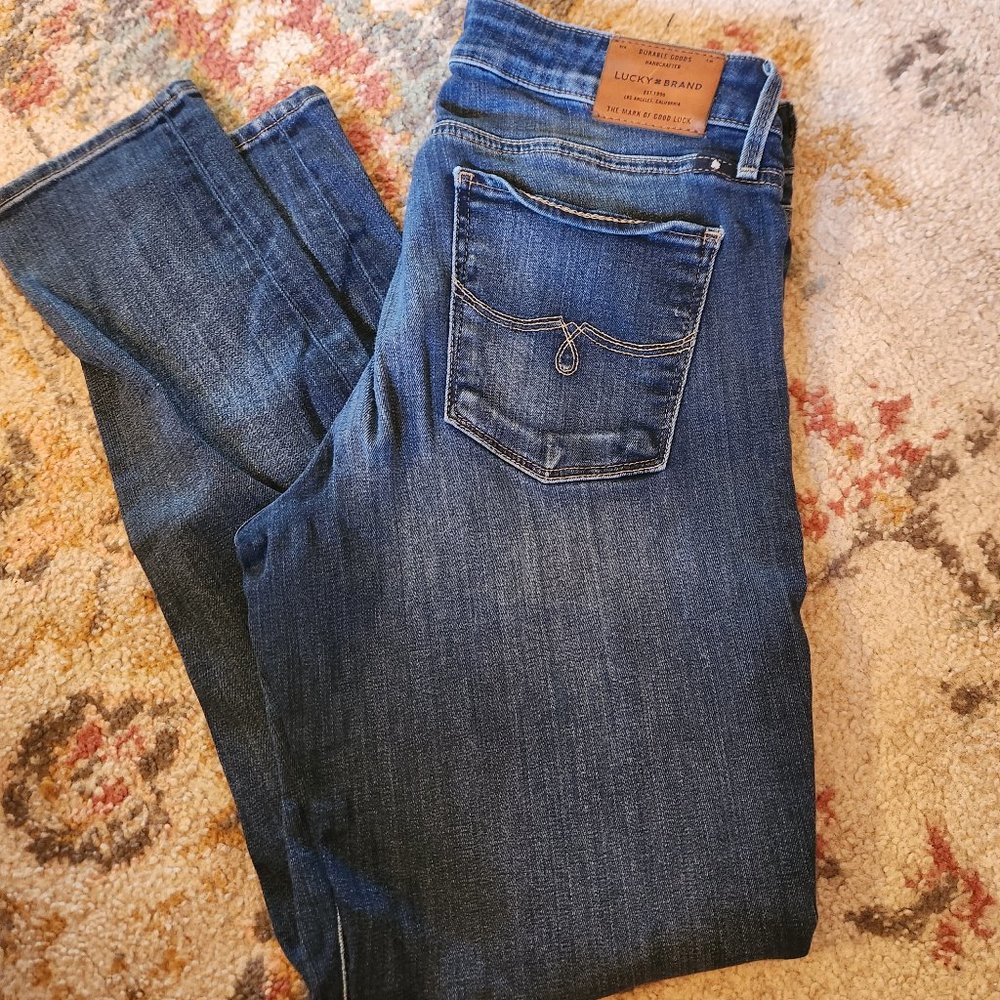 Lucky Brand | skinny ankle jeans EUC | size 8